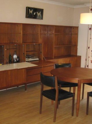 Enfilade en teck style scandinave années 60