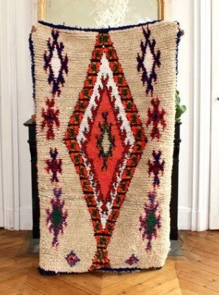 Tapis azilal vintage en tbe