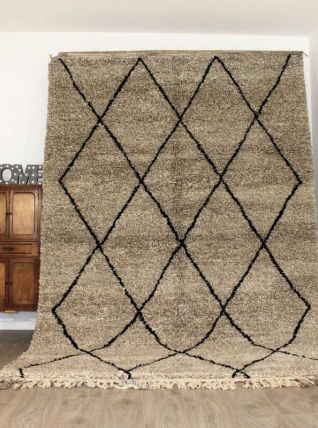 Tapis Beni Ouarain Fait Main au Maroc 3.10x2.05