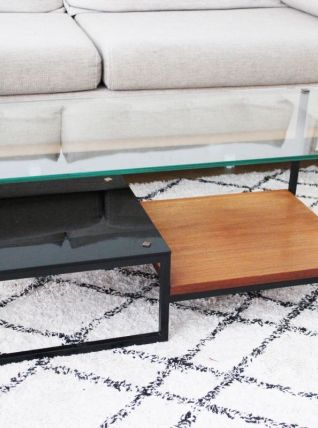 Table basse Georges Frydman EFA moderniste design