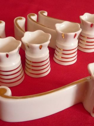 Porte couteaux en porcelaine de limoges