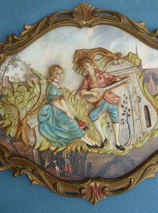 Mur Art 3-dimensional style victorien , vintage