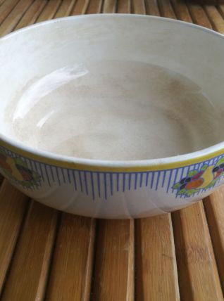 Boch la louvière- saladier - art déco- vintage