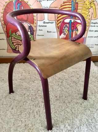 Chaise enfant vintage Mullca 300 Hitier