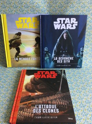 Lot de 3 livres Star Wars état excellent 