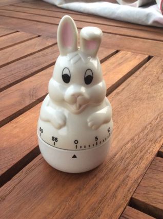 Minuteur de cuisine analogique 60 mn vintage