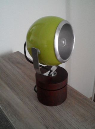 lampe boule verte 70