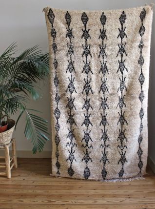 Tapis azilal tissé main