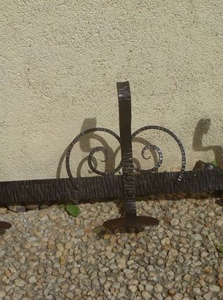 patère  ancienne  en fer  forgé, vintage