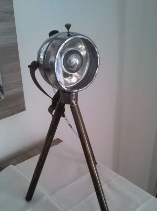 lampe trépied industrielle vintage