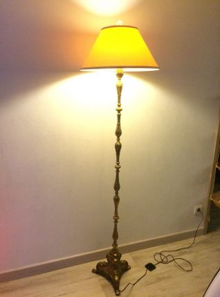 Lampadaire en bronze année 50