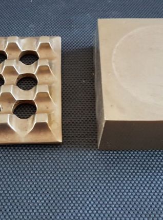 Cendrier suédois en laiton Ultima, Backstrom et Ljungberg, 