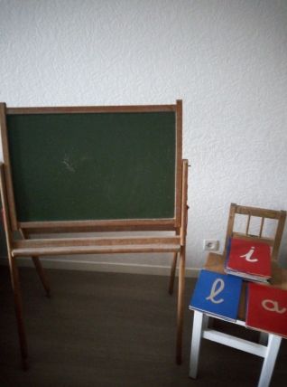 Tableau d'écolier vintage