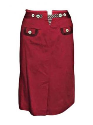 Jupe mi-longue KENZO Rouge Très bon état