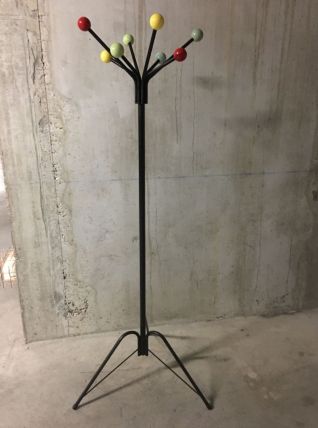 Portemanteau tripode années 50