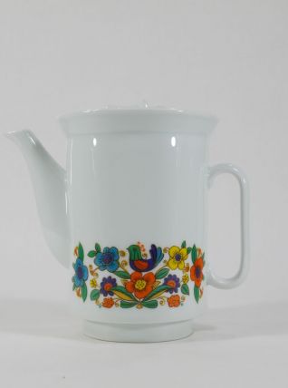 Théière en porcelaine vintage