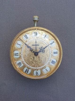 Montre de poche Ernest Borel "Versailles" - Plaqué or