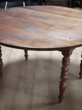 table louis philippe  pied tourner  