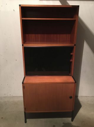 Meuble bibliothèque vitrine Minvielle