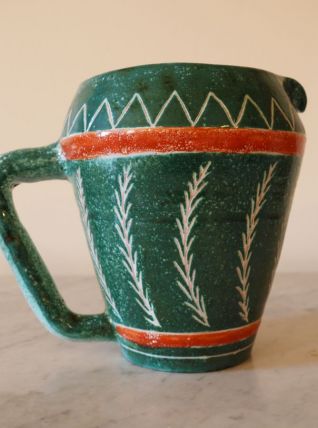 Pichet à eau en céramique de Vallauris