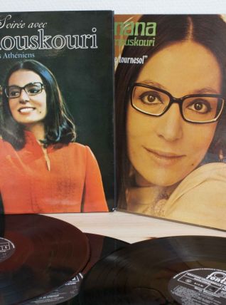 Nana Mouskouri 3 vinyles