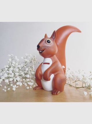 Tirelire écureuil Publicité Caisse d’Epargne