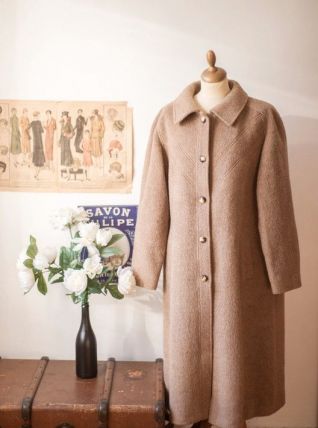 Magnifique manteau vintage made in France