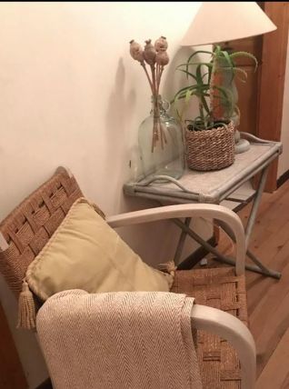 Desserte vintage en Bambou