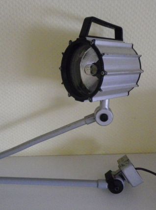 Lampe industrielle Waldmann années 1960 - 2 bras tubulaires