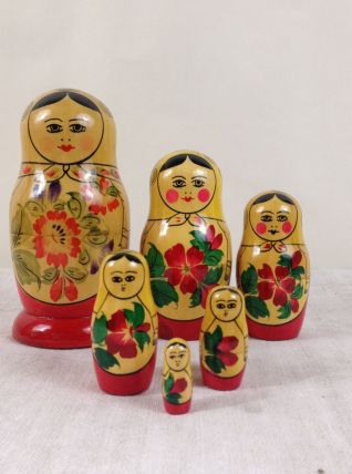 Poupées russes années 60 - Made in URSS