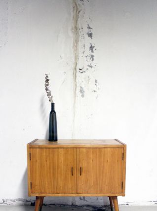 Commode , meuble rangement vintage pieds compas 60's