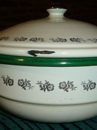 Soupière émaillée