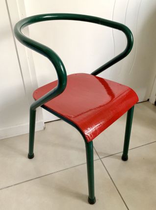 Chaise écolier vintage