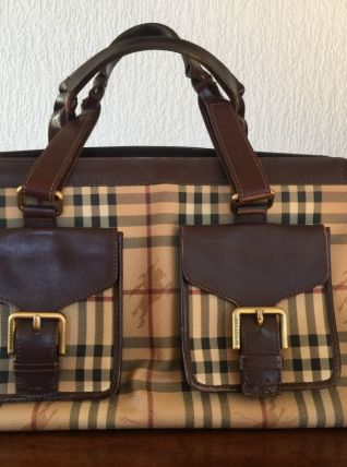 Sac tout cuir Burberry 