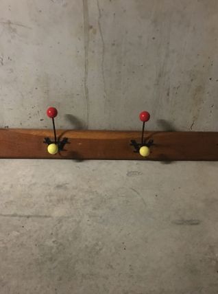 Patères boules années 50