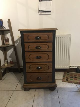Chiffonnier 5 tiroirs 