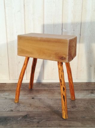 Tabouret en bois 