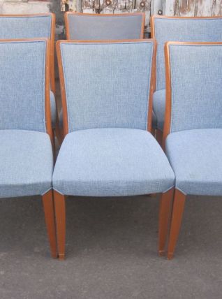 Six chaises de table à manger