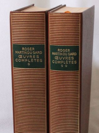Livre La pléiade, Roger-Martin du Gard, œuvres complètes Tom