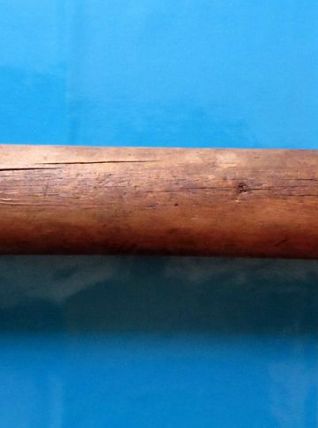 Grand rouleau à pâtisserie ancien en bois