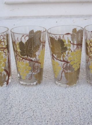 ancien verre Delvaux Paris art déco