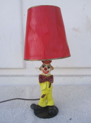 lampe clown année 60