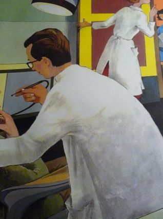 Affiches d'école vintage 