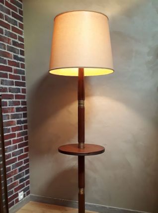 lampadaire a tablette  art deco et bague bro