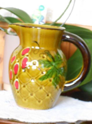 Pichet à eau céramique Résille