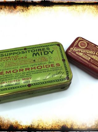Boites métal suppositoires
