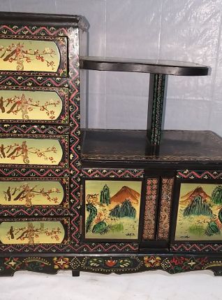 Cabinet commode Asiatique