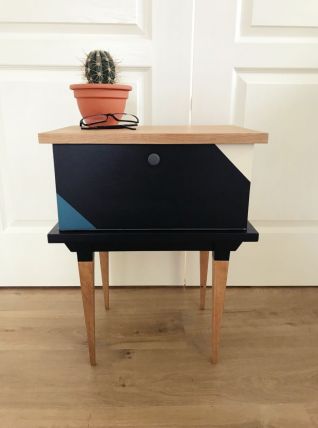 chevet années 60 sobre chic 