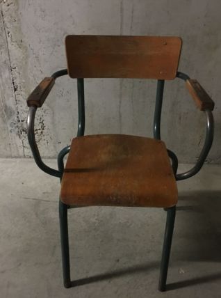Fauteuil maître d’école années 50