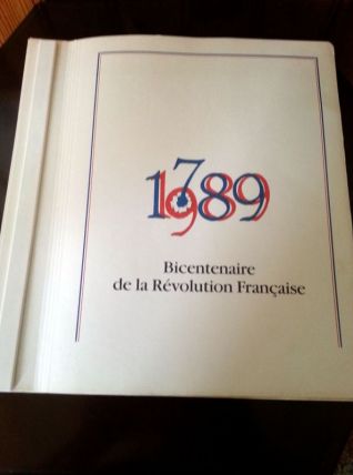 livre bi centenaire de la Révolution  Française 1789-1989